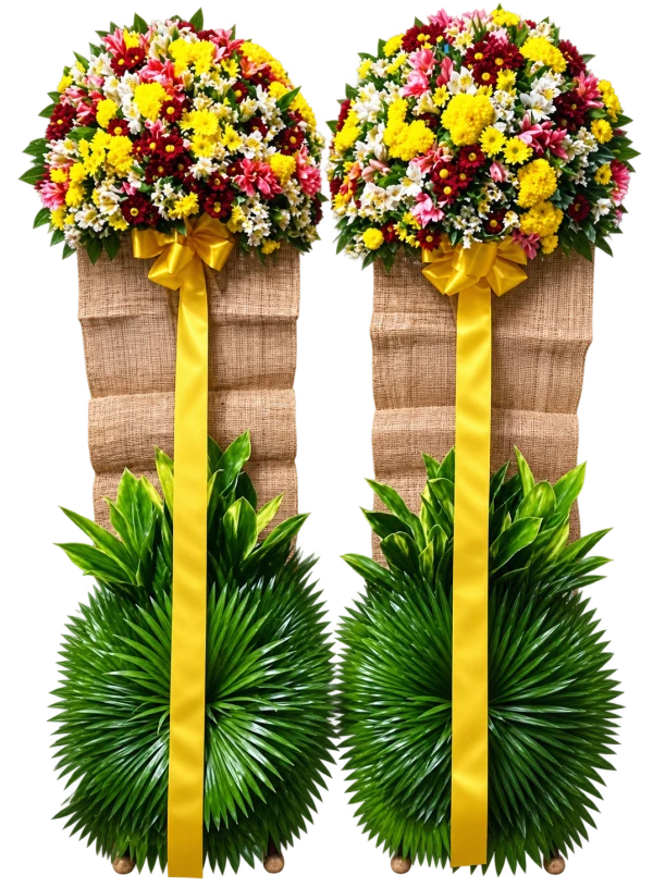 Store Opening Arrangement OP-25 — chrysanthemums, gerberas